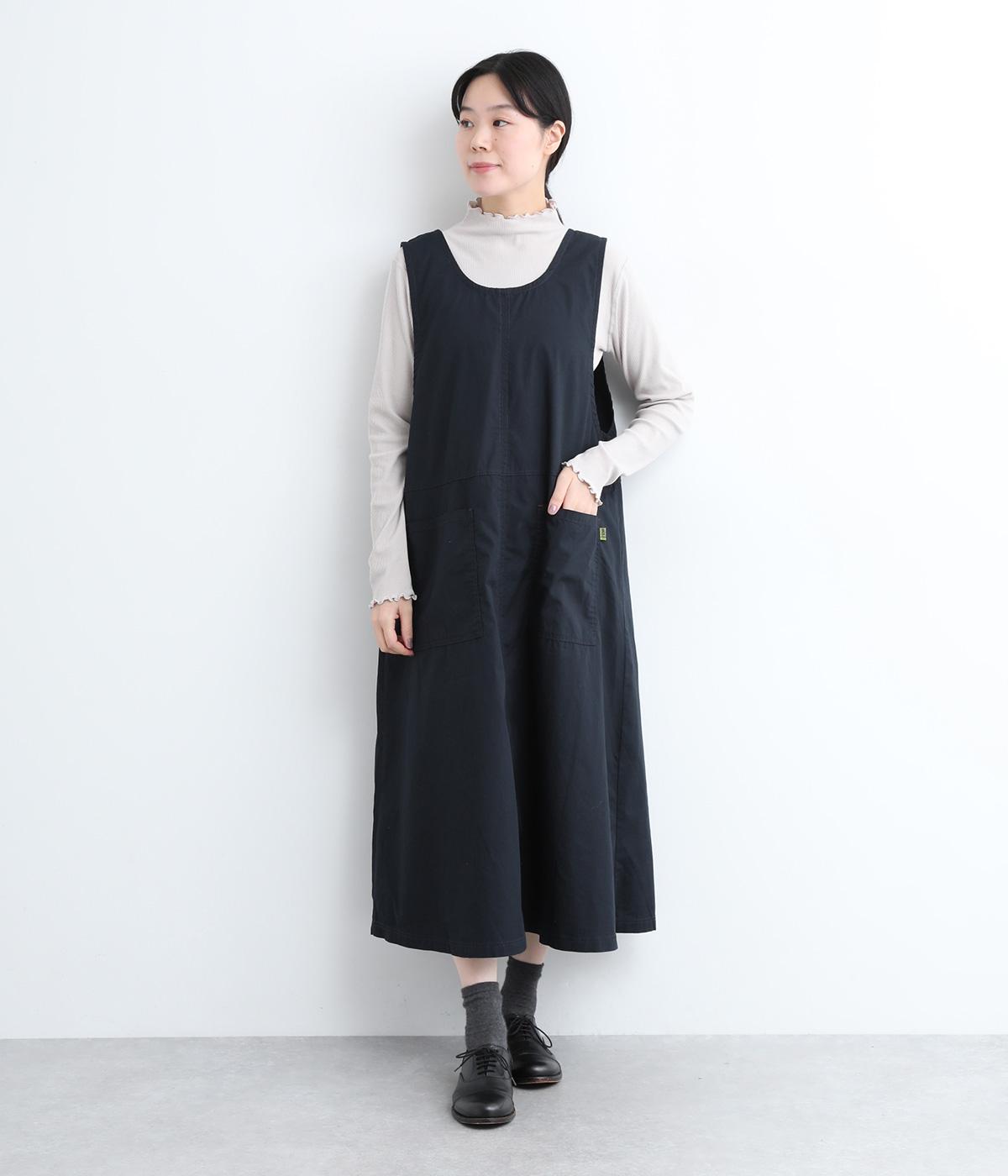 2wayジャンパースカート(ネイビー-M)