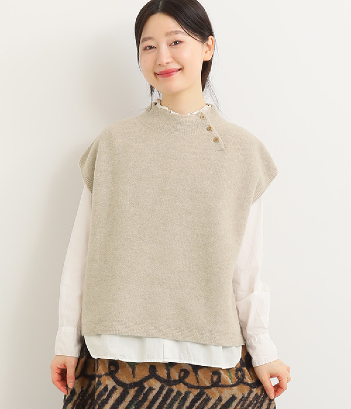 ホールガーメント ウールベスト（nume）の商品詳細