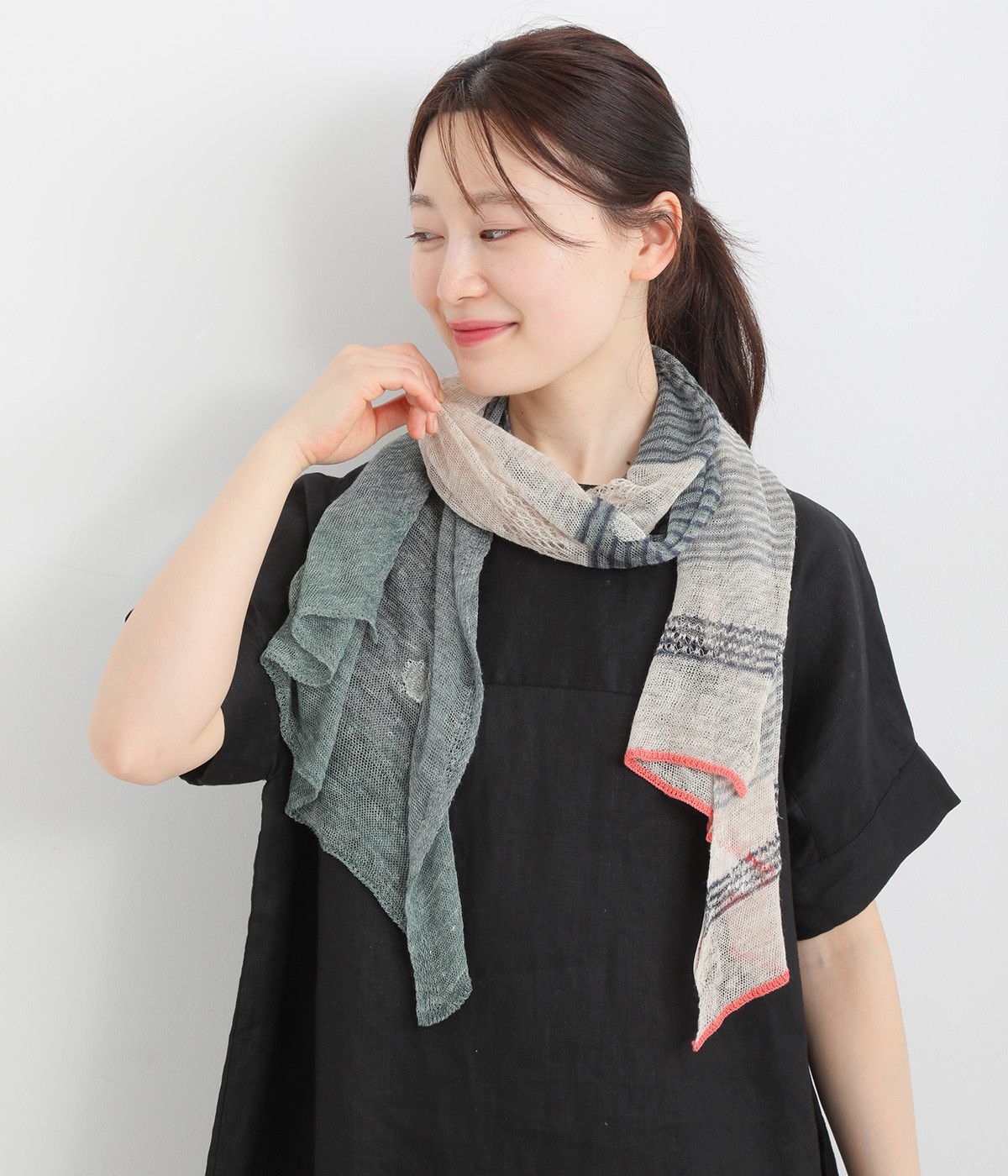 ★新品タグ付き★Deuxieme Classe 「DESTIN」リネンストール リネンストール(51922833-2024)｜ファッション通販のNY.ONLINE
