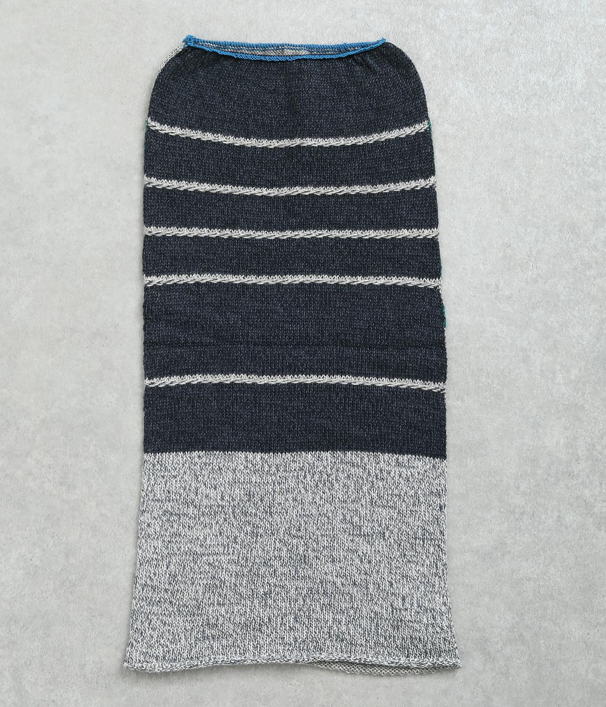 シルク3plyスヌード(Mグレー-F)