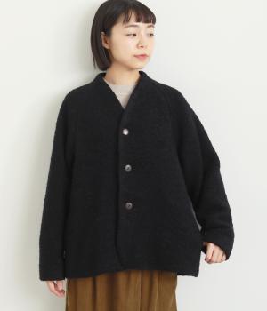 アルパカもこもこブルゾン