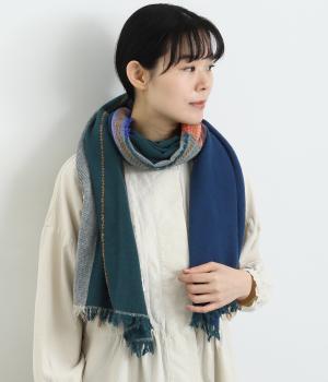 ウールステッチワッシャーストール