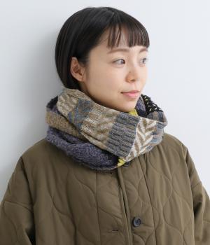 ミックスニットスヌード