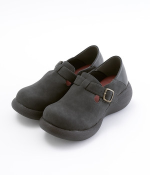 甲ベルトシューズ(ブラック-S)