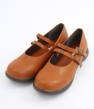 2WAYダブルストラップシューズ