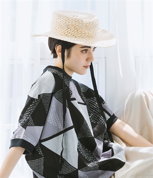 KANKAN MIX HAT(オフホワイトミックス-ONESIZE)