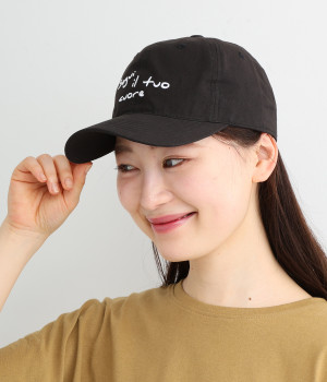 STITCH CAP(ブラック-ONESIZE)