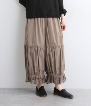 コットンローンレースペチパンツ