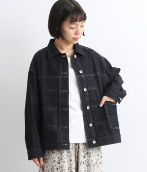 コットンデニムジャケット