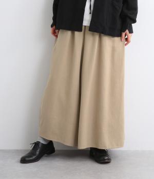 ラミーリネンコットンフレアパンツ