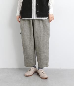 起毛リネン　istaパンツ