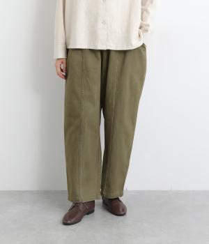 カラーデニム　istaバルーンパンツ