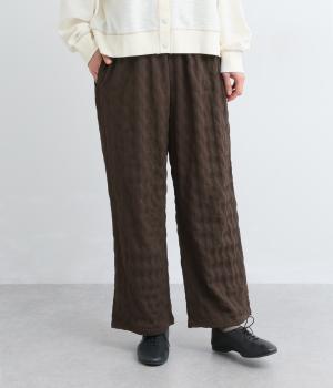 ダイヤシャーリングカットソーイージーパンツ