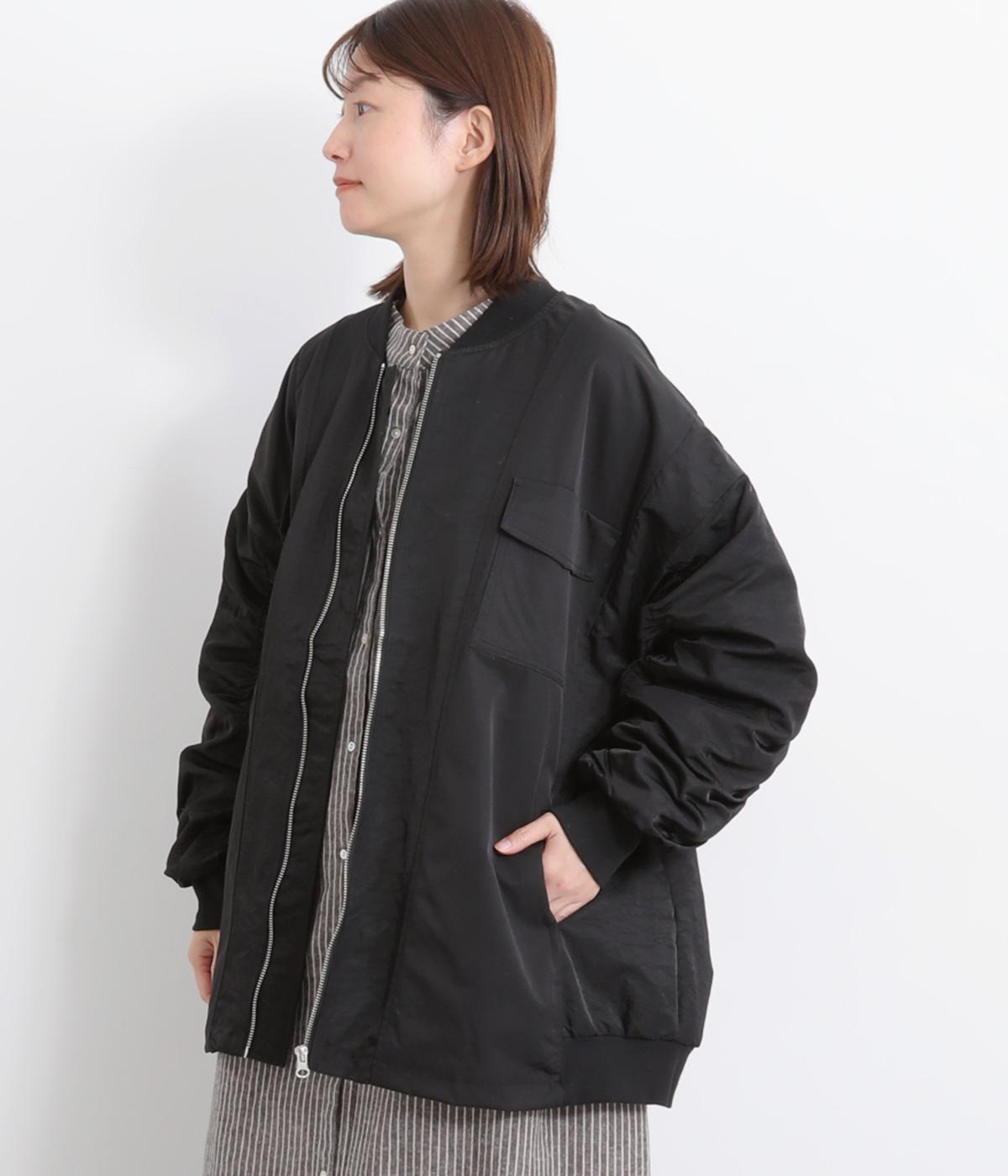 ツイルナイロン リメイク風切替MA-1（le colis）の商品詳細