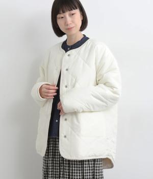 ボア×ファー リバーシブルブルゾン(オフホワイト-F)