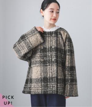 ブークレー ポンチョコート