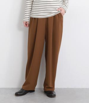 カットジョーゼットタックコクーンパンツ