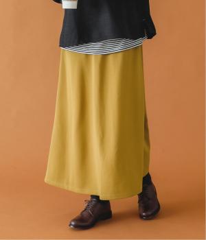 カットジョーゼットイージーフレアスカート