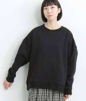 ニットリブプルオーバー長袖(スミクロ-F)