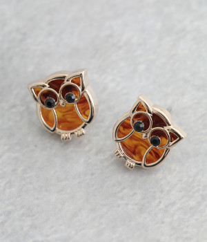 ふくろうピアス