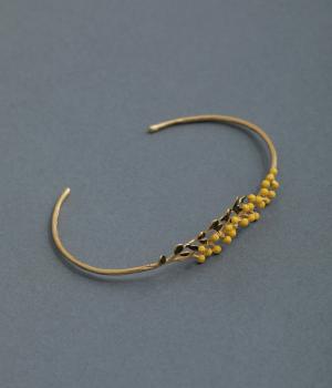 ミモザのバングル(ゴールド-F)