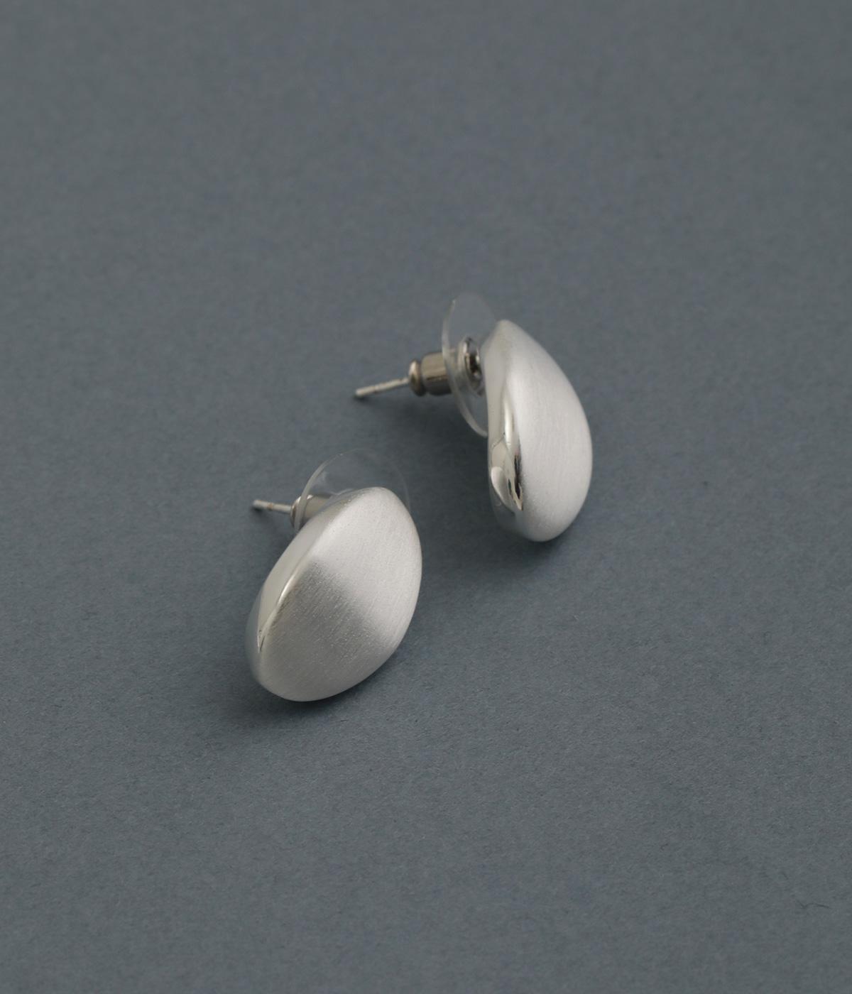 ネージュピアス　オーバル(シルバー-F)