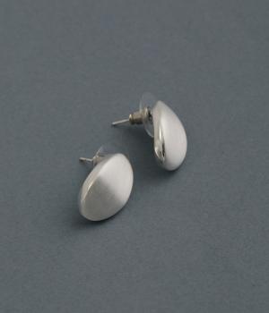 ネージュピアス　オーバル(シルバー-F)