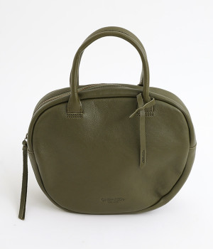 カウレザー オーバルボストン(グリーン-ONESIZE)