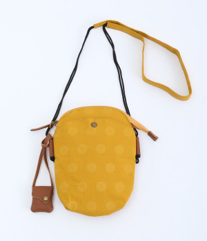 ナイロンドット ミニサコッシュ(マスタード-ONESIZE)