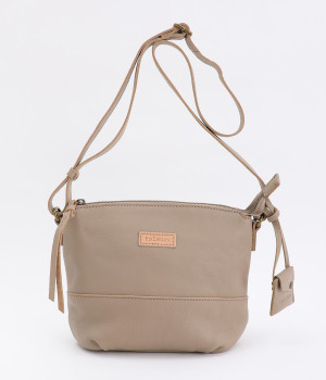 カウレザー　ショルダー(グレーベージュ-ONESIZE)