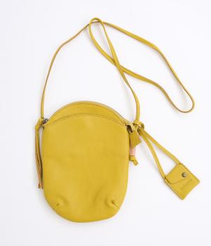 カウレザー　ミニサコッシュ(マスタード-ONESIZE)