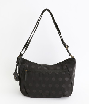 ナイロンドット　ラージショルダー(ブラック-ONESIZE)