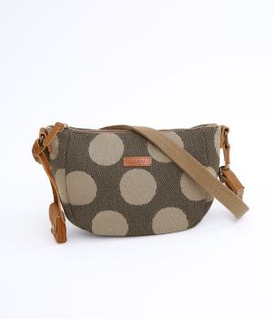 ドットニットショルダー(グレーベージュ-ONESIZE)