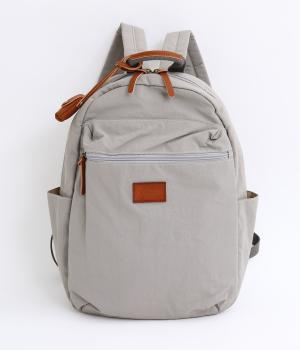 リンクルナイロンC リュック(ライトグレー-F)