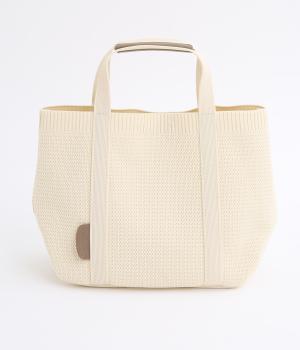 ポリエステルニットトートM(アイボリー-M)