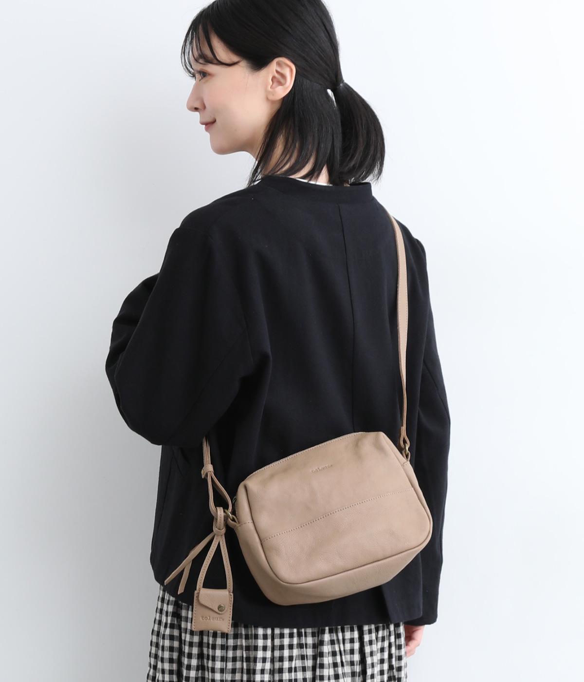 カウレザーキリカエショルダー(グレーベージュ-ONESIZE)