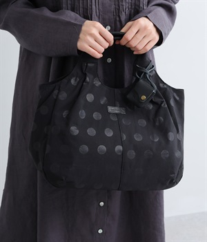 ナイロンドットワイドトート