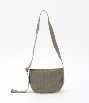 ポリエステルニットミニショルダー(グレーベージュ-F)