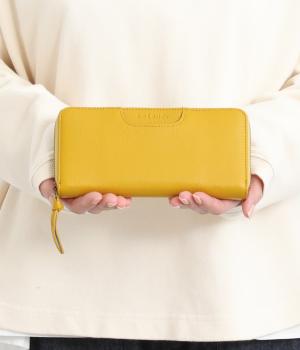 カウレザーラウンドファスナーウォレット