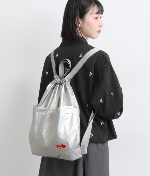 ナイロンビッグポケットナップサック