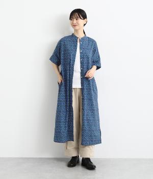 フラワープリントワンピース