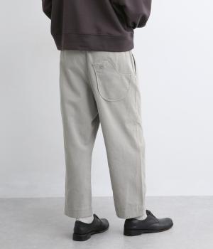 normes鳥ポケットペグトップパンツ(ライトグレー-F)