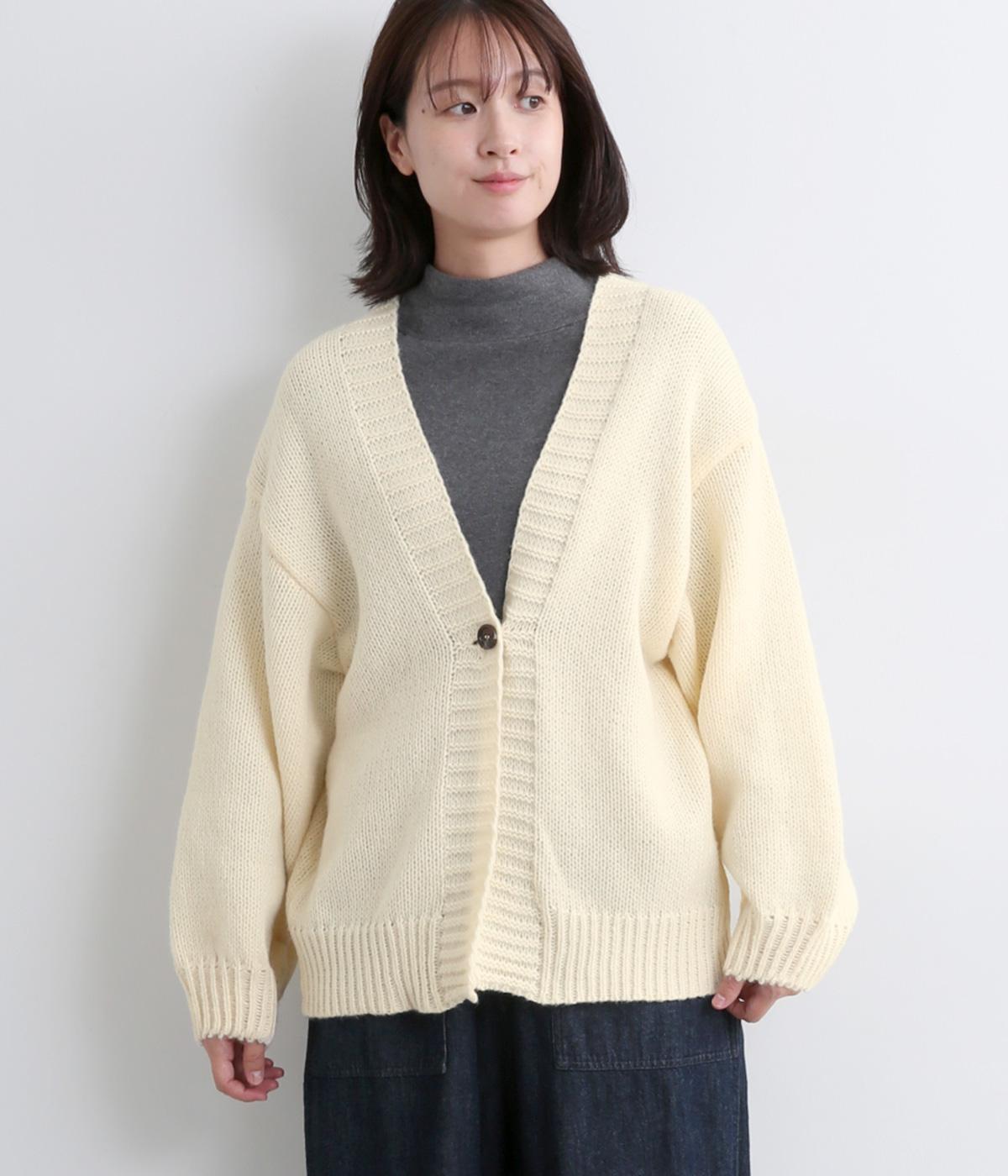 バックロゴ刺繍ルーズカーディガン（POU DOU DOU）の商品詳細