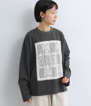 フロントレースデザイントップス