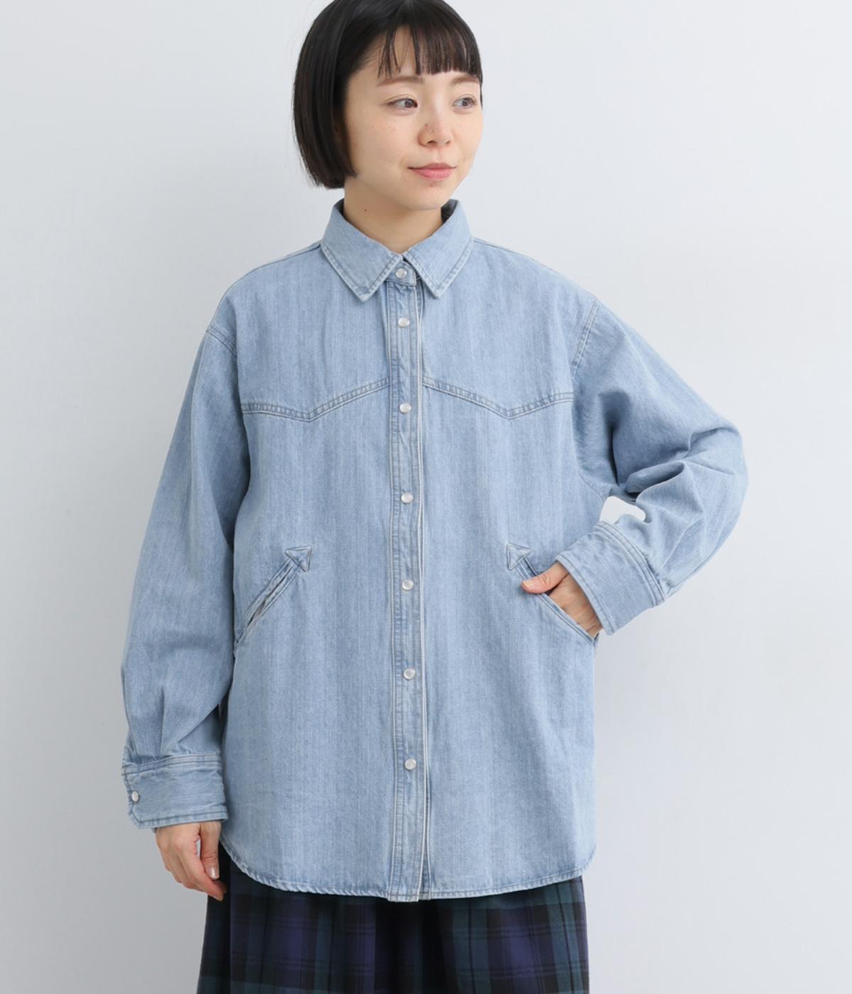 プードゥドゥ（POU DOU DOU）/ウエスタンヨークデニムシャツ ウエスタンヨークデニムシャツ（POU DOU DOU）の商品詳細