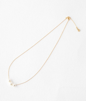 バロックパール　3ポイントネックレス