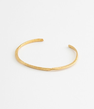 フロウラインバングル(マットゴールド-ONESIZE)