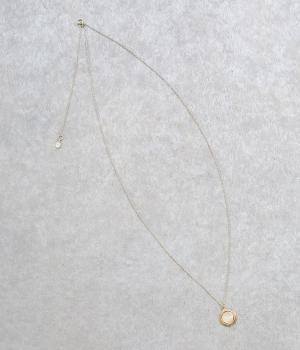 シーリングワックスメダルネックレス(シルバー-F)