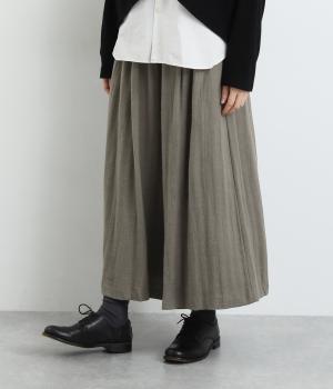 リネンウールガウチョパンツ