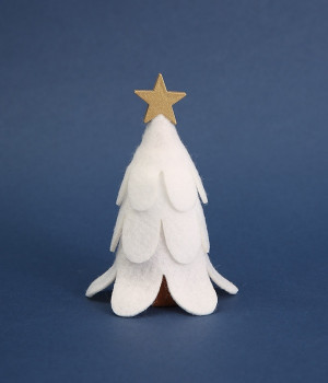 フェルトツリー（白）